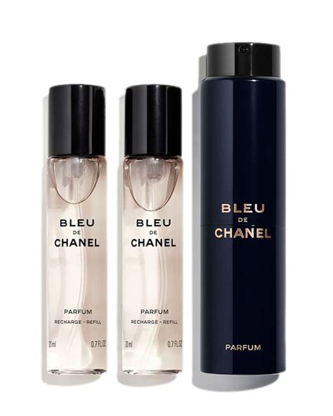 men's bleu de chanel parfum twist and spray set|bleu de chanel ingredients.